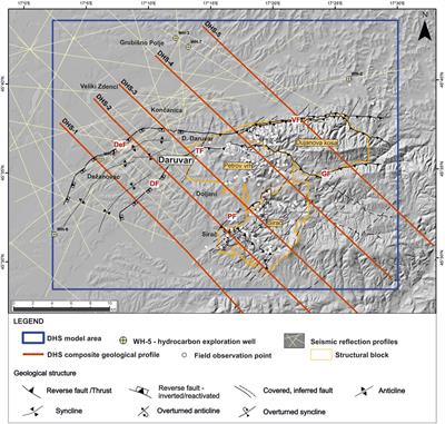 Geological modeling of a tectonically controlled hydrothermal system in the southwestern part of the Pannonian basin (Croatia)